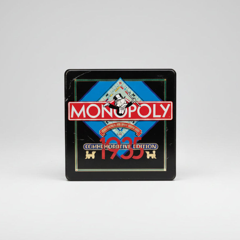 Monopoly 1935 Commemorative Edition 50th Anniversary Tin Parker Brothers Complete