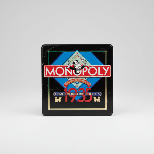 Monopoly 1935 Commemorative Edition 50th Anniversary Tin Parker Brothers Complete