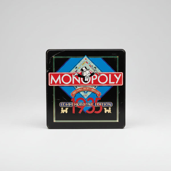 Monopoly 1935 Commemorative Edition 50th Anniversary Tin Parker Brothers Complete