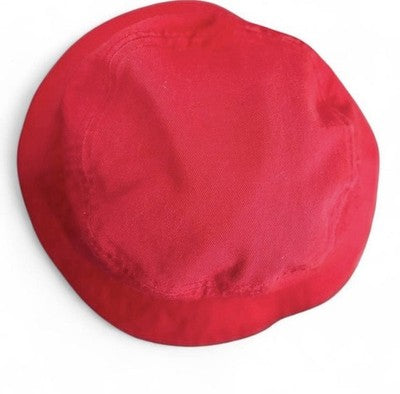 Sombrero Bucket Champion Talla Única Adulto Rojo 100% Algodón Golfista Exteriores