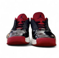 Zapatillas Jordan Max Aura 6 Bred negras y rojas para hombre, talla 8