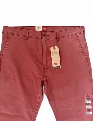 Pantalón Chino Levis XX para Hombre 38X30 Color Apple Butter Elástico y Entallado - Nuevo con Etiquetas