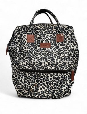Leopard Backpack Diaper Bag Lokass - Lots Of Pockets! In Great Shape!