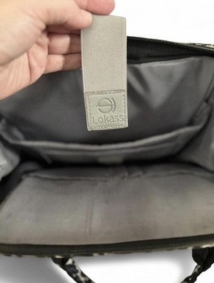 Leopard Backpack Diaper Bag Lokass - Lots Of Pockets! In Great Shape!