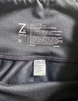 Mallas Zella negras de talle alto - Talla pequeña