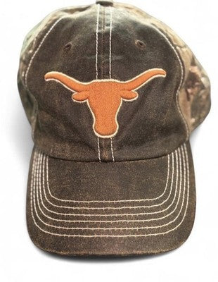 Sudadera con capucha desgastada para hombre (Talla XL) + Gorra ajustable de los Texas Longhorns