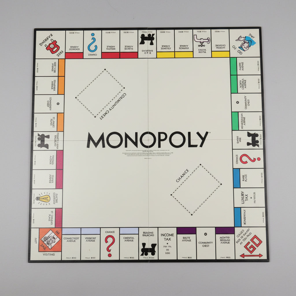 Monopoly 1935 Commemorative Edition 50th Anniversary Tin Parker Brothers Complete