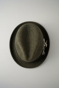 Gray fedora