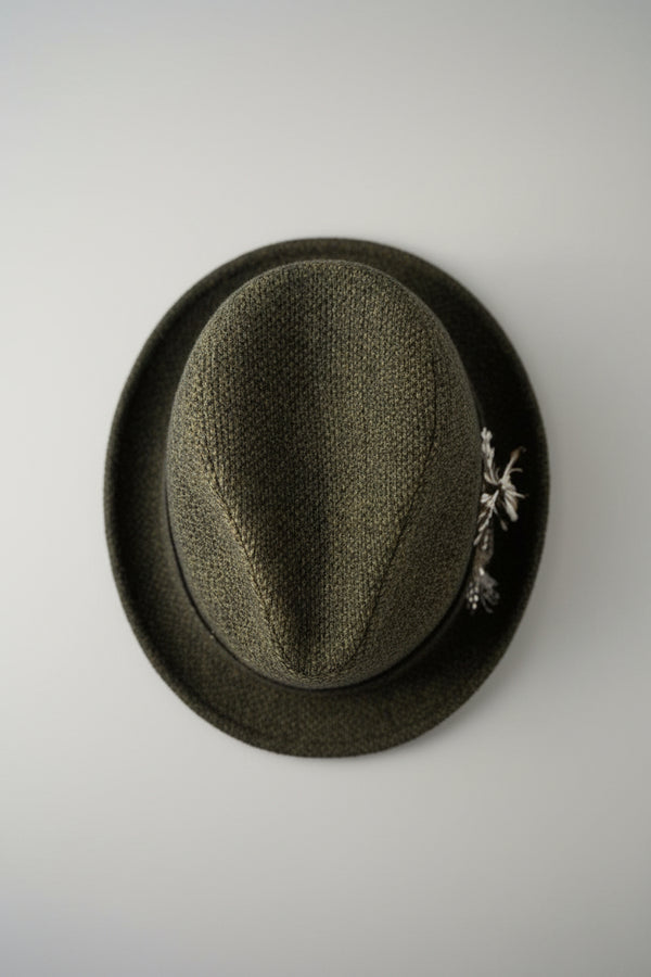 Gray fedora