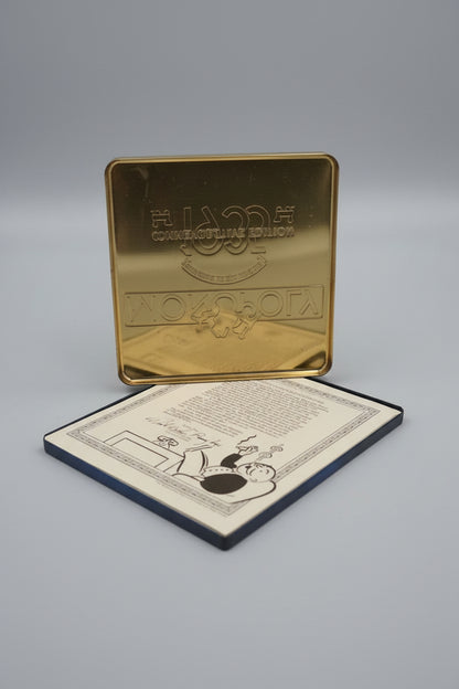 Monopoly 1935 Commemorative Edition 50th Anniversary Tin Parker Brothers Complete