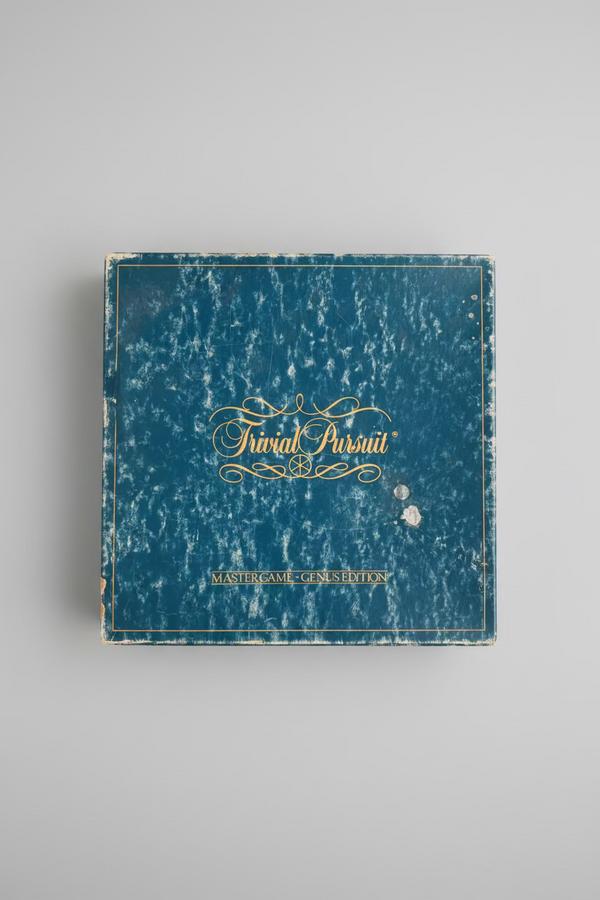 Vintage 1981 Trivial Pursuit Master Game Genus Edition Complete Horn Abbot